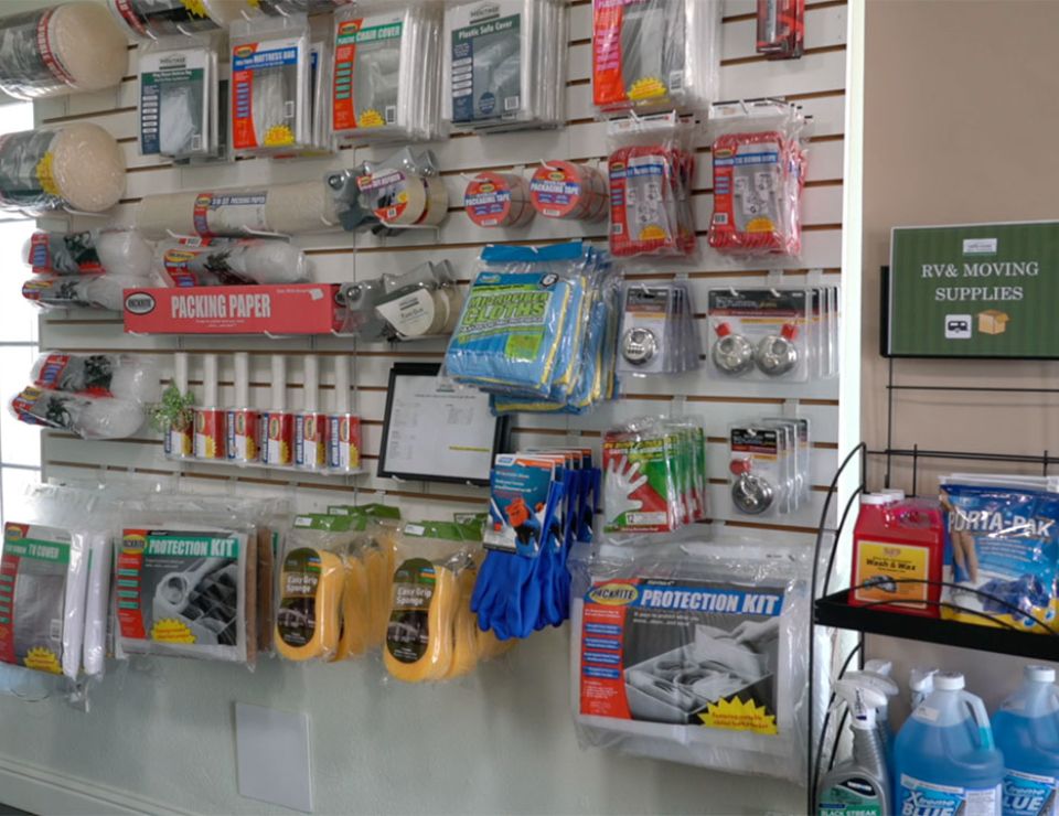 Moving Supplies for sale in our Reedley office